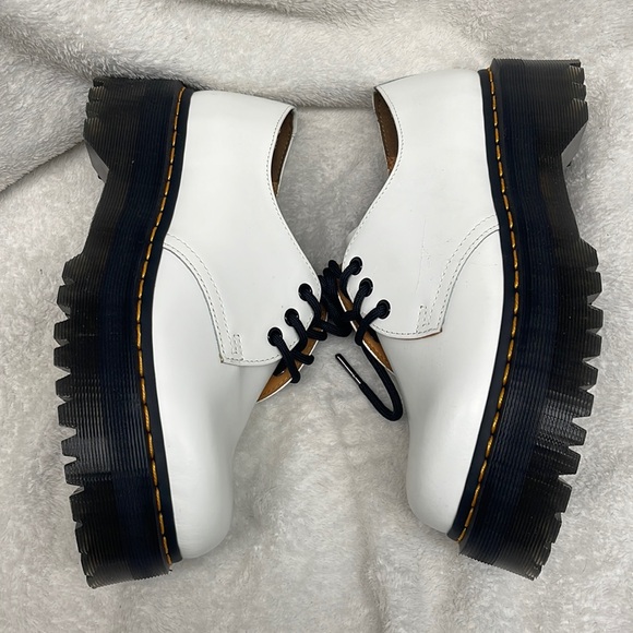 Nwot 1461 smooth leather platform doc martens - Picture 2 of 4